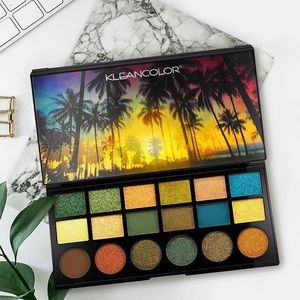 Tropical Passion Makeup Palette 18 bright shades